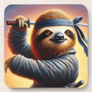 Porta-copo Sloth Ninja
