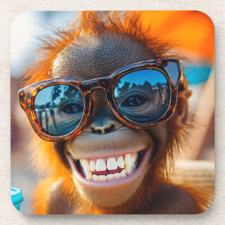 Porta-copo Smiling Oranguthan