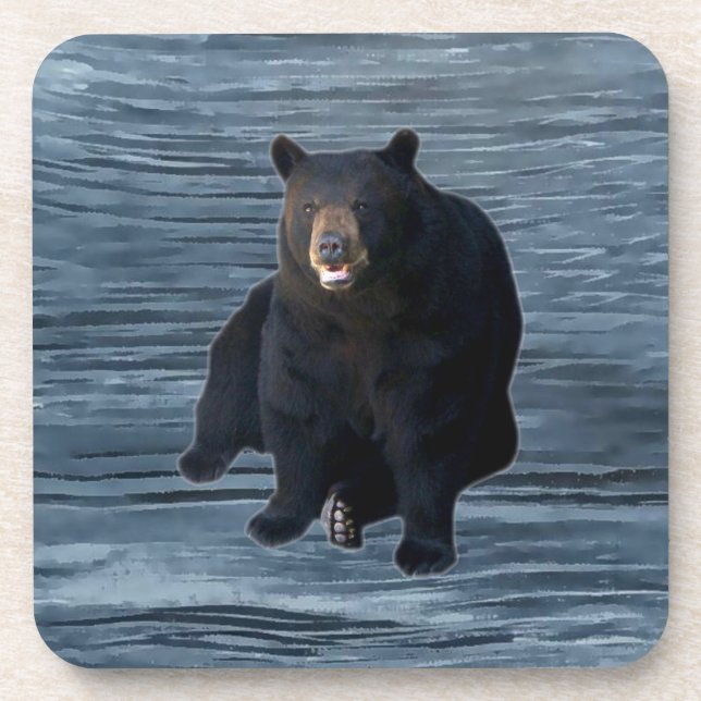 Porta-copo Smokey Mountain Black Bear Design 1 (Frente)