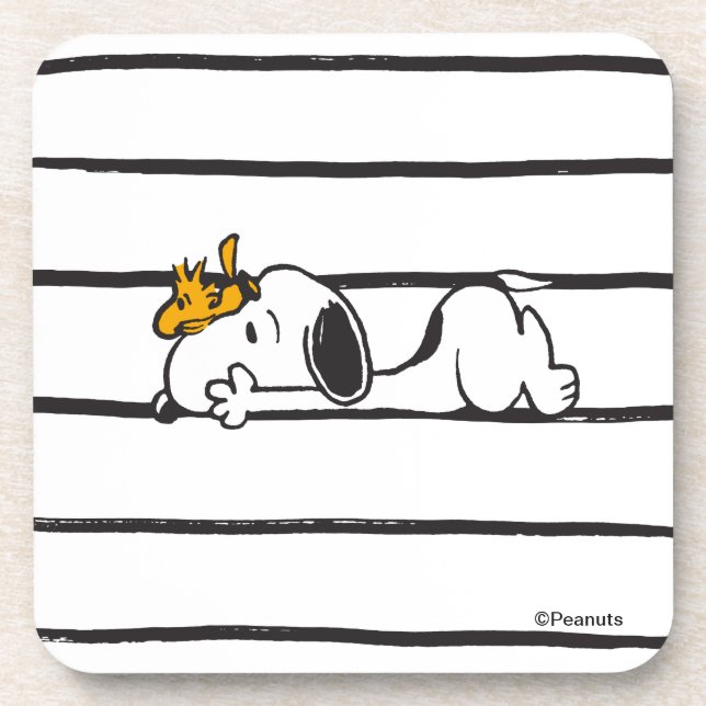 Porta-copo Snoopy & Woodstock | Sorriso Rindo (Frente)