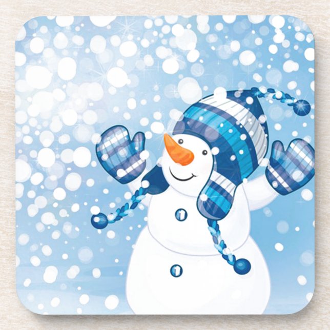 Porta-copo Snowman (Frente)