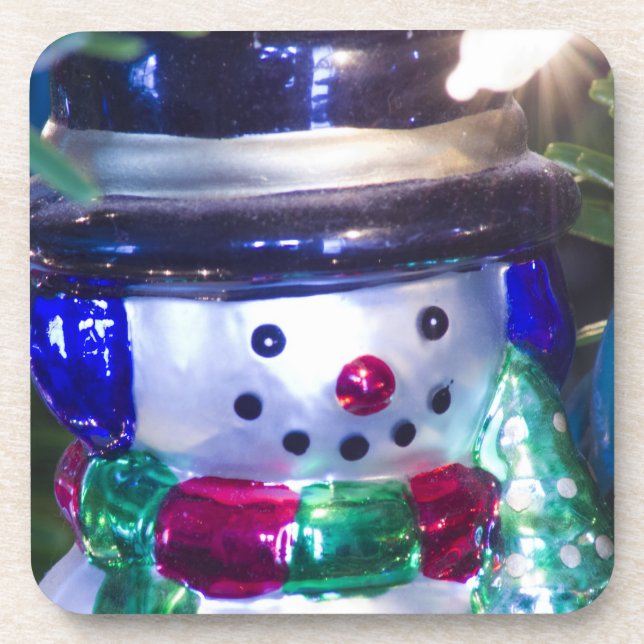 Porta-copo Snowman Ornament (Frente)