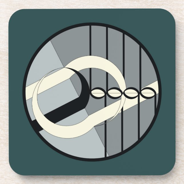 Porta-copo Sobreputar sobrancelhas - Portas copos de notas az (Frente)