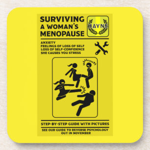 Porta-copo Sobrevivendo à menopausa