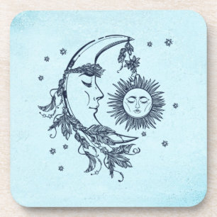 Porta-copo Sol e Lua