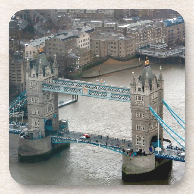 Porta-copo Solte a sua imaginação! Tower Bridge Londres (Frente)