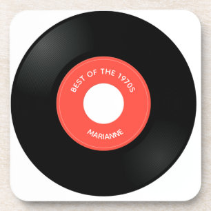 Porta-copo Solteiro Vinyl Record "45" Design Bepra Coaster