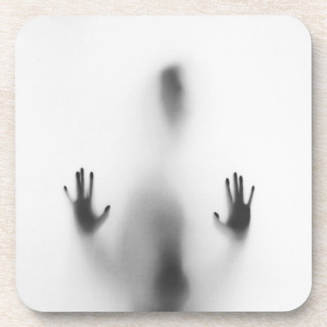 Porta-copo Sombra do Corpo de Halloween Spooky (Frente)