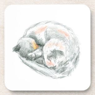 Porta-copo Soneca de Gato