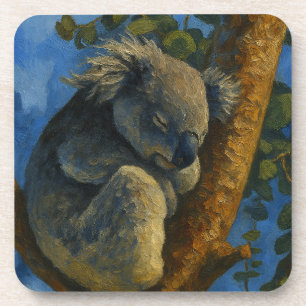 Porta-copo Sonhando no Eucalipto - Dormindo na Arte Koala
