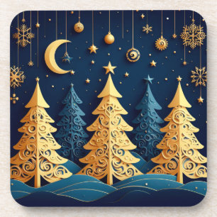 Porta-copo Sonho da Árvore Estrelada – Capricho Dourado