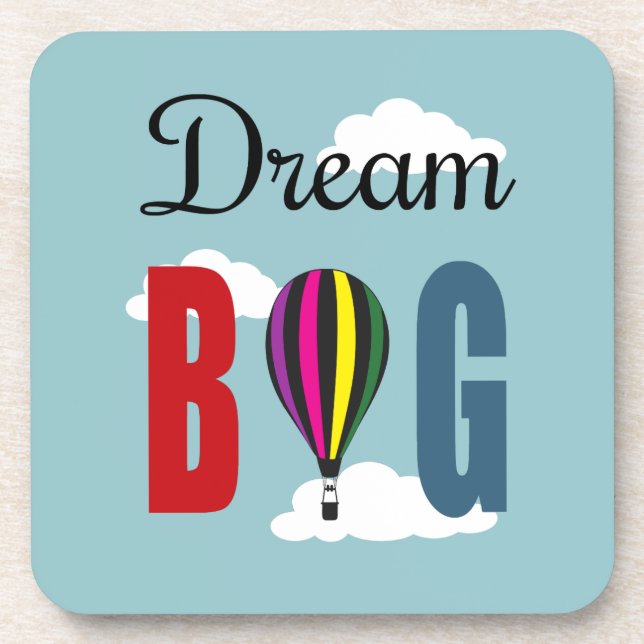 Porta-copo Sonho grande (Frente)