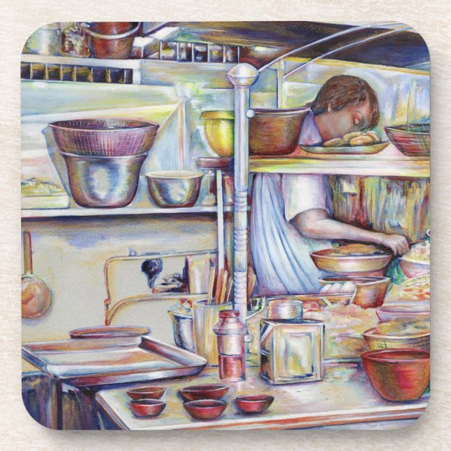 Porta-copo Sopa de rabo-de-porco, Singapura (Frente)