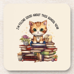 Porta-copo Sou Feline, bom neste ano escolar