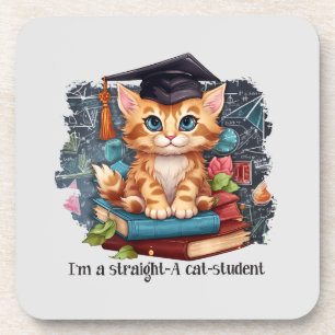 Porta-copo Sou Hetero, um estudante de Gatos