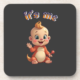 Porta-copo souriez à la joie de bébé mignonne, et au bonheur.