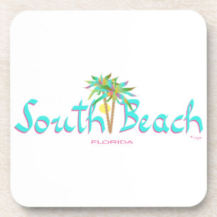 Porta-copo South Beach Sun Miami