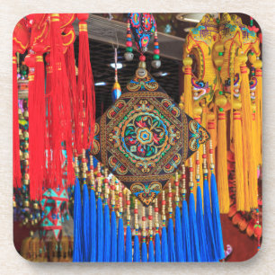 Porta-copo Souvenirs coloridos em uma loja, China