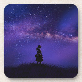 Porta-copo Sozinha e Starry Night