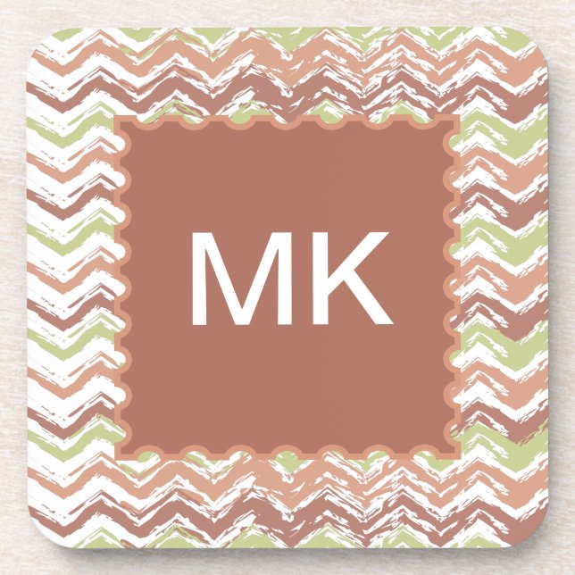 Porta-copo Spice Scribble Chevron ZigZag (Frente)