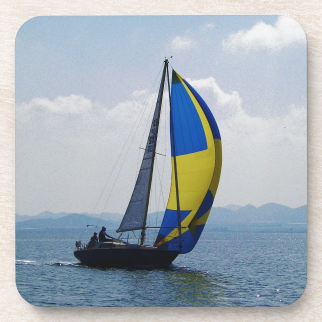 Porta-copo Spinnaker. grande do iate pequeno (Frente)