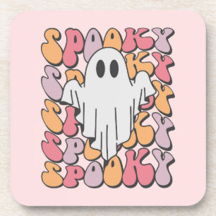 Porta-copo Spooky Retro Ghost