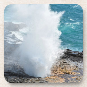 Porta-copo Spouting Horn em Kauai, Havaí