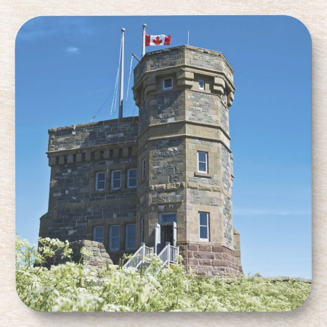 Porta-copo St. John's, Terra Nova, Canadá, Cabot Tower, (Frente)
