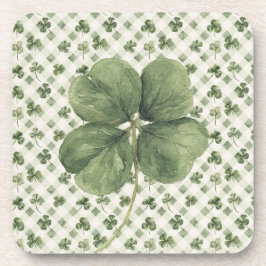 Porta-copo  St Patrick's Day Four Leaf Clover 