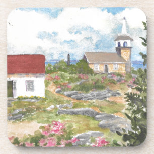 Porta-copo Star Island Room View A View na Ilha de Shoals NH