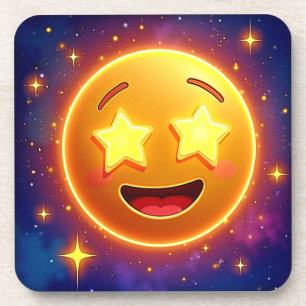 Porta-copo Starry Eyed Emoji Joy