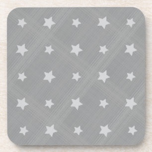 Porta-copo Stars o fundo com teste padrão de matéria têxti