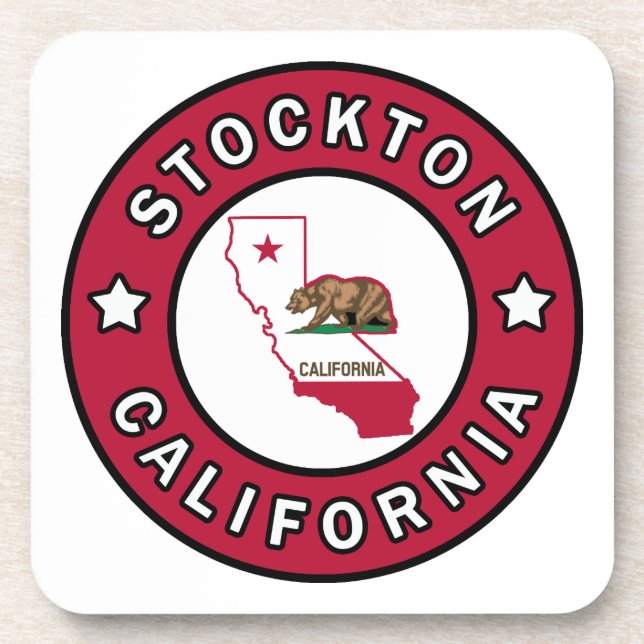 Porta-copo Stockton California (Frente)