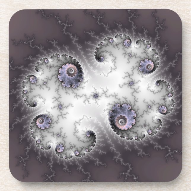 Porta-copo Stone Guardian - Arte Fractal (Frente)