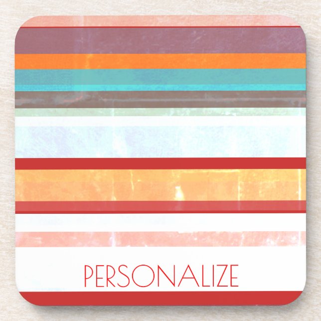 Porta-copo Stripes Personalizadas (Frente)