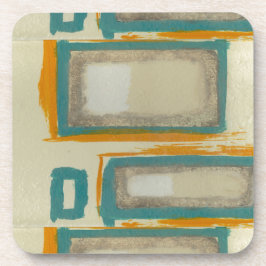 Porta-copo Suave e Ousado Abstrato Inspirado em Rothko