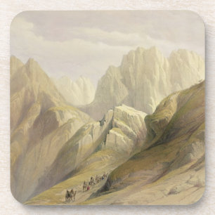 Porta-copo Subida da escala mais baixa de Sinai, o 18 de