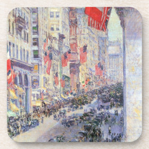 Porta-copo Subindo a Avenida da Rua 34, Maio de 1917 por Hass
