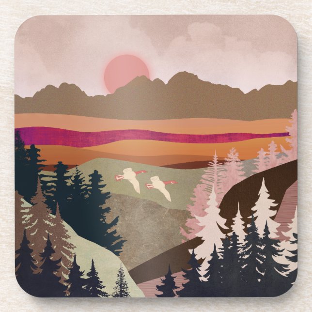 Porta-copo Summer Geese (Frente)