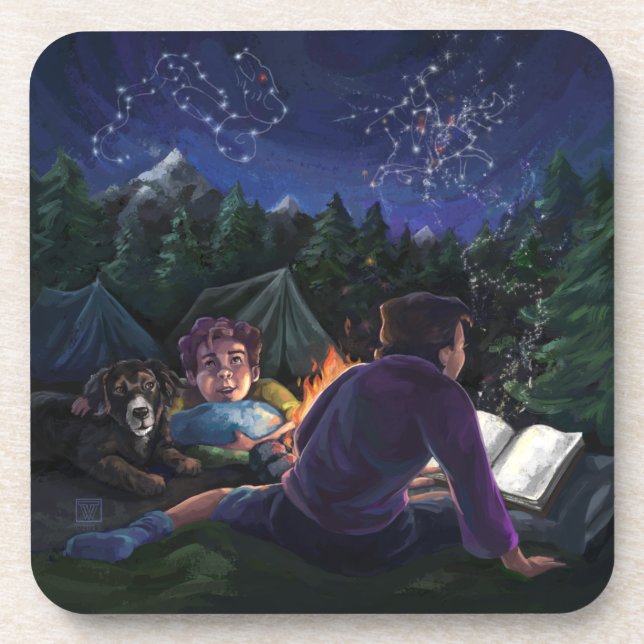 Porta-copo Summer Knights (Frente)