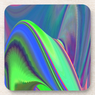 Porta-copo Summersense, Abstrato 3D Rainbowart
