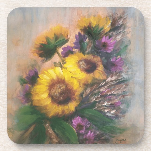 Porta-copo Sunflower Breeze by Jason Street (Frente)