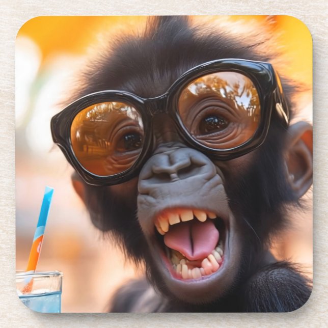 Porta-copo Sunny Gorilla (Frente)