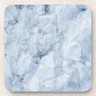 Porta-copo Superfície de Gelo Rachado (Estilo 3) Pintura a Ól