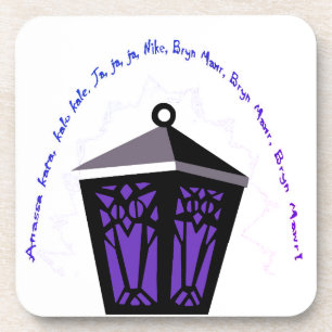 Porta-copo Suporte de Lanterna de Coruja - Roxo