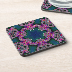 Porta-copo Suporte de Plástico com Radiação Fractal