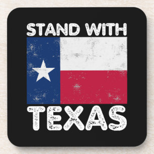 Porta-copo Suporte para Texas I Stand com Texas Texan Flag