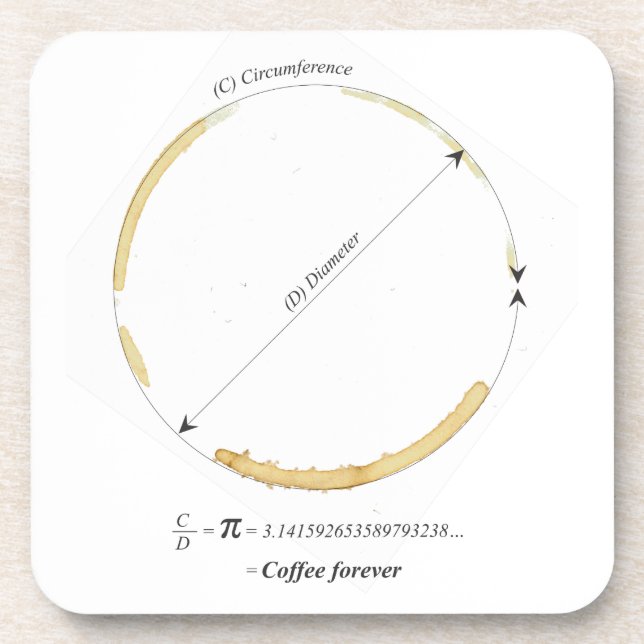 Porta-copo suportes café para sempre (Frente)