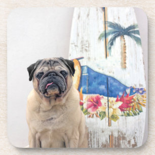 Porta-copo Surf Pug