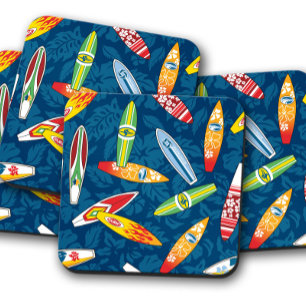 Porta-copo Surfboard Novelty Summer   Conjunto de Portas copo